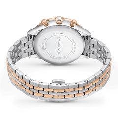 Octea Chrono watch, Swiss Made, Metal bracelet, Rose gold tone, Mixed metal finish