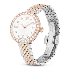 Certa watch, Swiss Made, Metal bracelet, Rose gold tone, Mixed metal finish