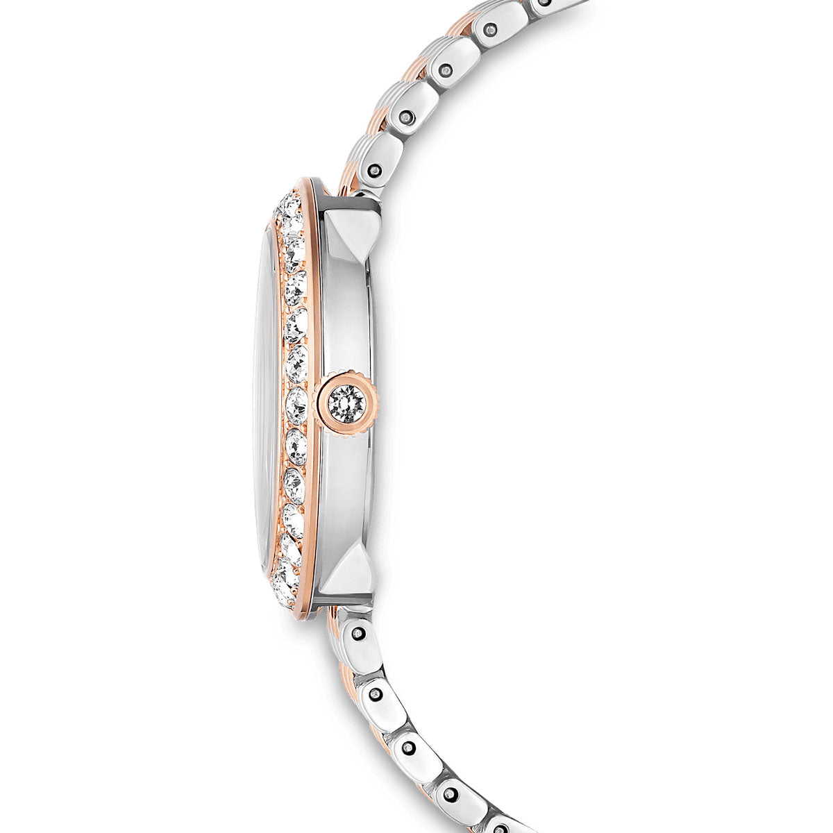 Certa watch, Swiss Made, Metal bracelet, Rose gold tone, Mixed metal finish