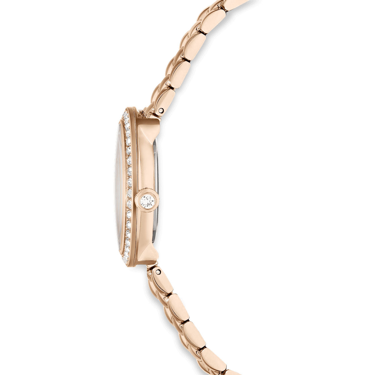 Certa watch, Swiss Made, Metal bracelet, Gold tone, Champagne gold-tone finish