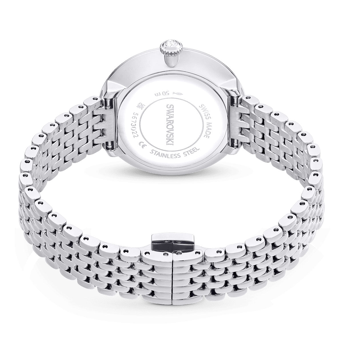 Certa watch, Swiss Made, Metal bracelet, Silver tone, Stainless steel
