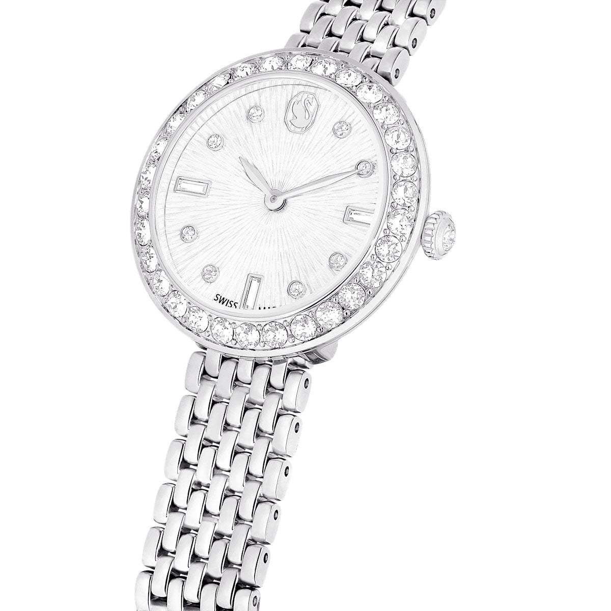 Certa watch, Swiss Made, Metal bracelet, Silver tone, Stainless steel