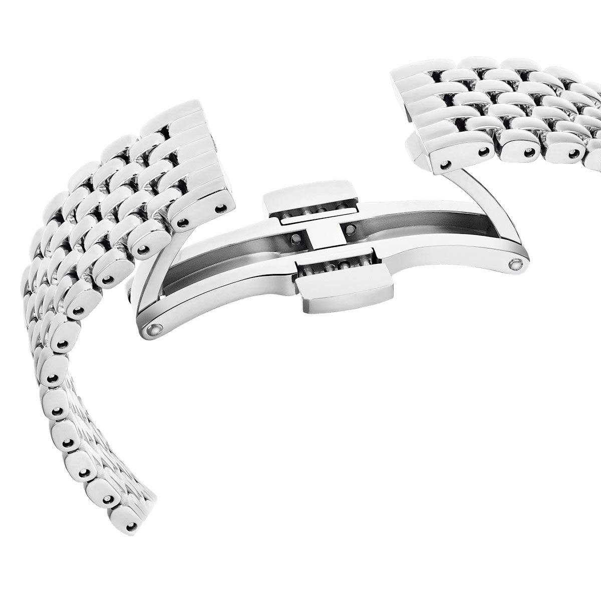 Certa watch, Swiss Made, Metal bracelet, Silver tone, Stainless steel