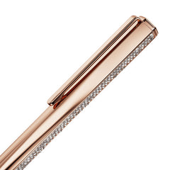 Crystal Shimmer ballpoint pen, Rose gold tone, Rose gold-tone finish