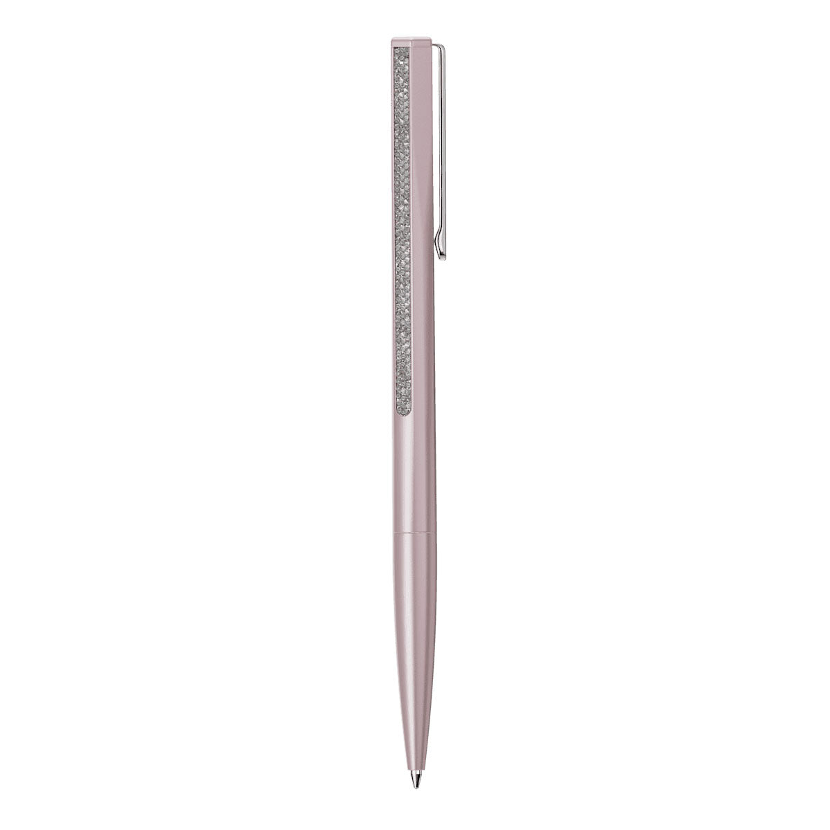 Crystal Shimmer ballpoint pen, Pink lacquered, Chrome plated
