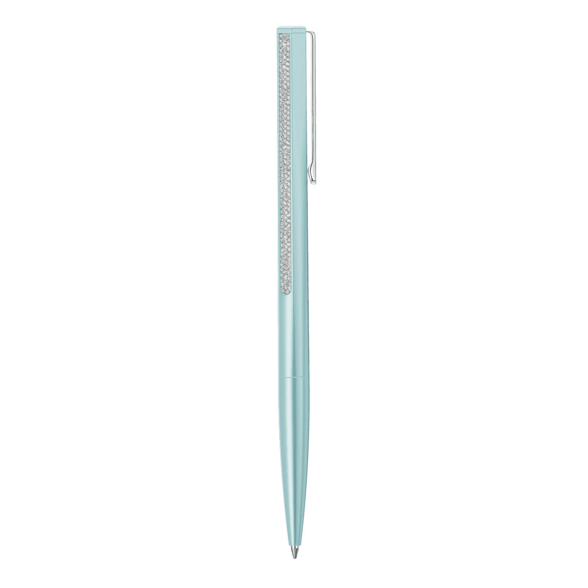 Crystal Shimmer ballpoint pen, Blue lacquered, Chrome plated