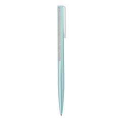 Crystal Shimmer ballpoint pen, Blue lacquered, Chrome plated