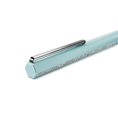 Crystal Shimmer ballpoint pen, Blue lacquered, Chrome plated
