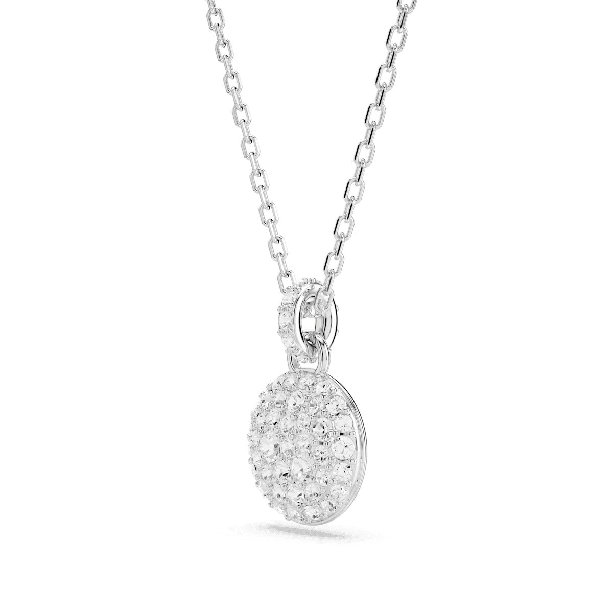 Sublima set, White, Rhodium plated