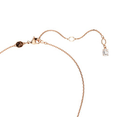 Mesmera set, Mixed cuts, White, Rose gold-tone plated