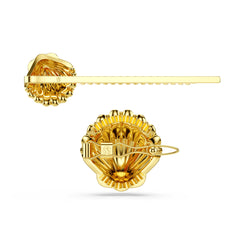 Idyllia hair pin, Set (2), Shell, White, Mixed metal finish