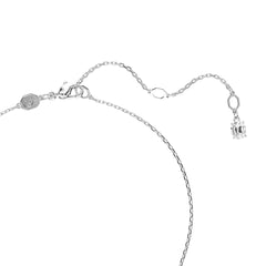 Idyllia set, Mixed cuts, Snowflake, White, Rhodium plated