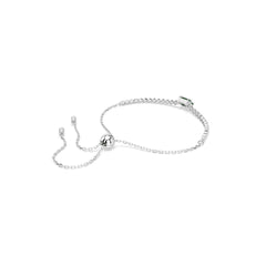 Matrix Tennis bracelet, Mixed cuts, Green, Rhodium plated