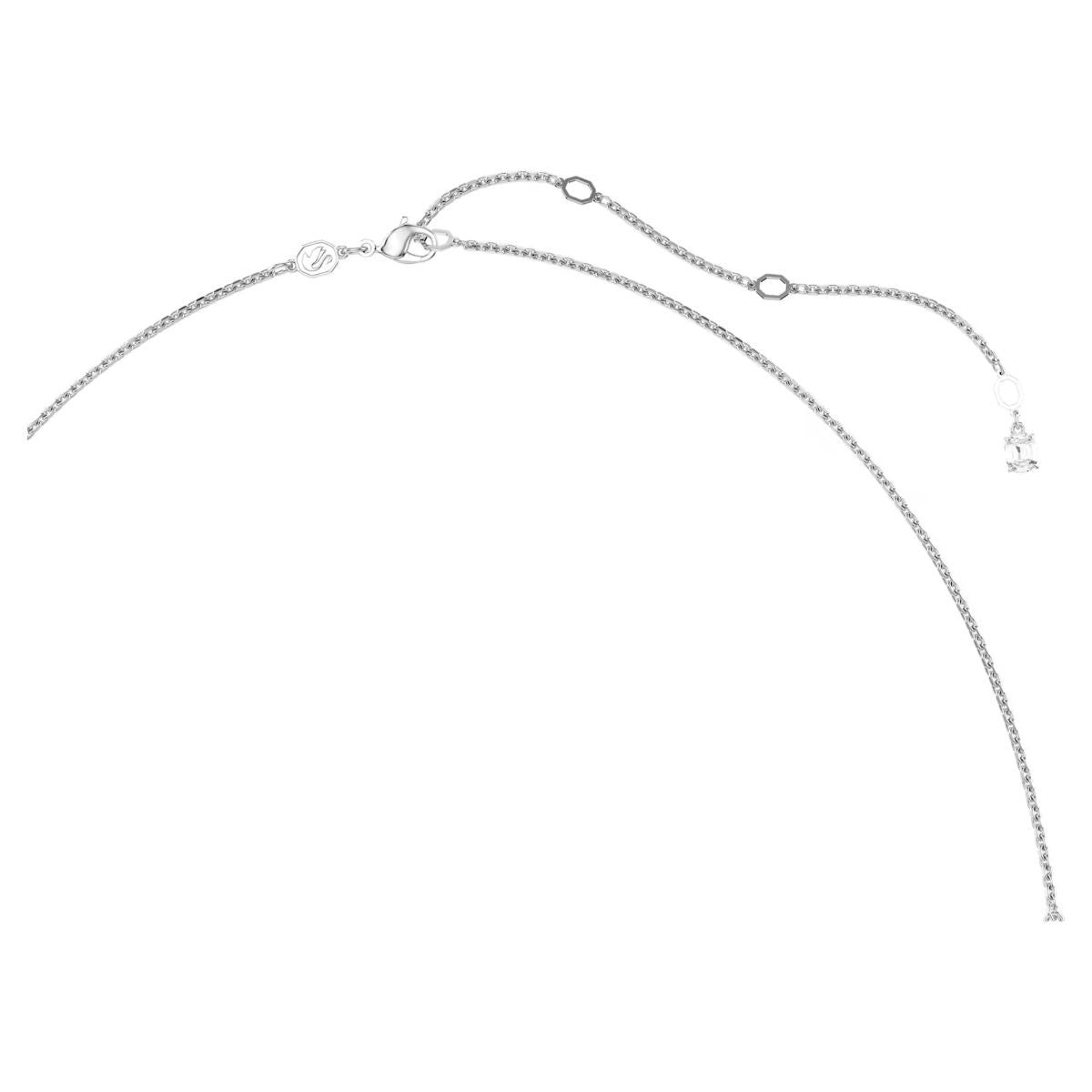Snake strandage, Crystal pearl, Mixed cuts, Year of the Snake, White, Rhodium plated