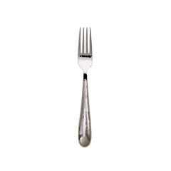 Florence Mirrored Hammered 18/10 Stainless Steel Dinner Fork