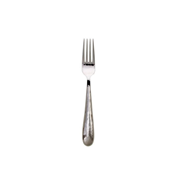 Florence Mirrored Hammered 18/10 Stainless Steel Salad Fork
