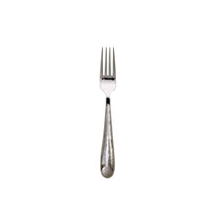 Florence Mirrored Hammered 18/10 Stainless Steel Salad Fork