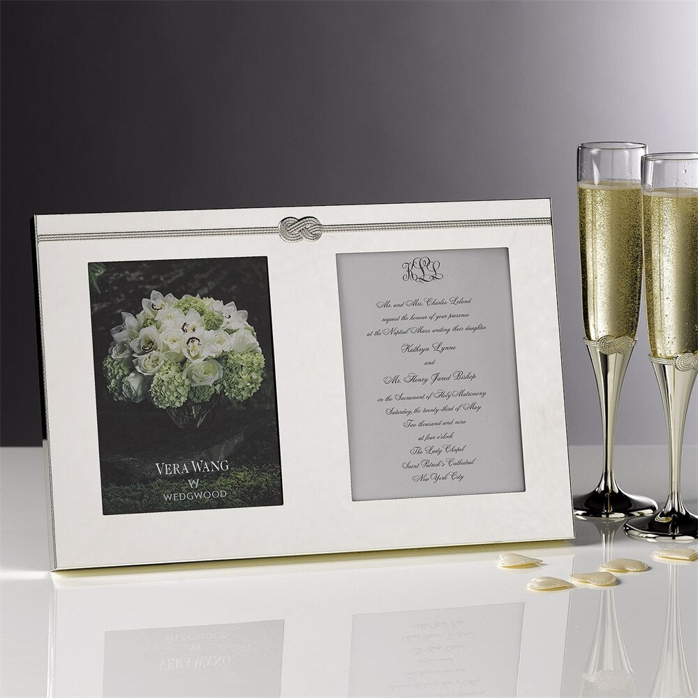 Vera Wang Infinity Double Invitation Frame