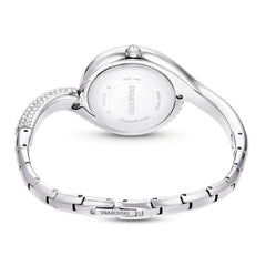 Dextera Asymmetric watch, Swiss Made, Metal bracelet, Silver tone, Stainless Steel