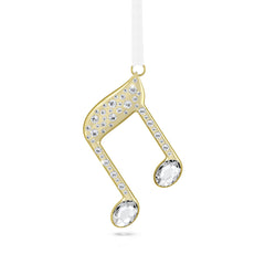 Holiday Magic Double Music Note Ornament