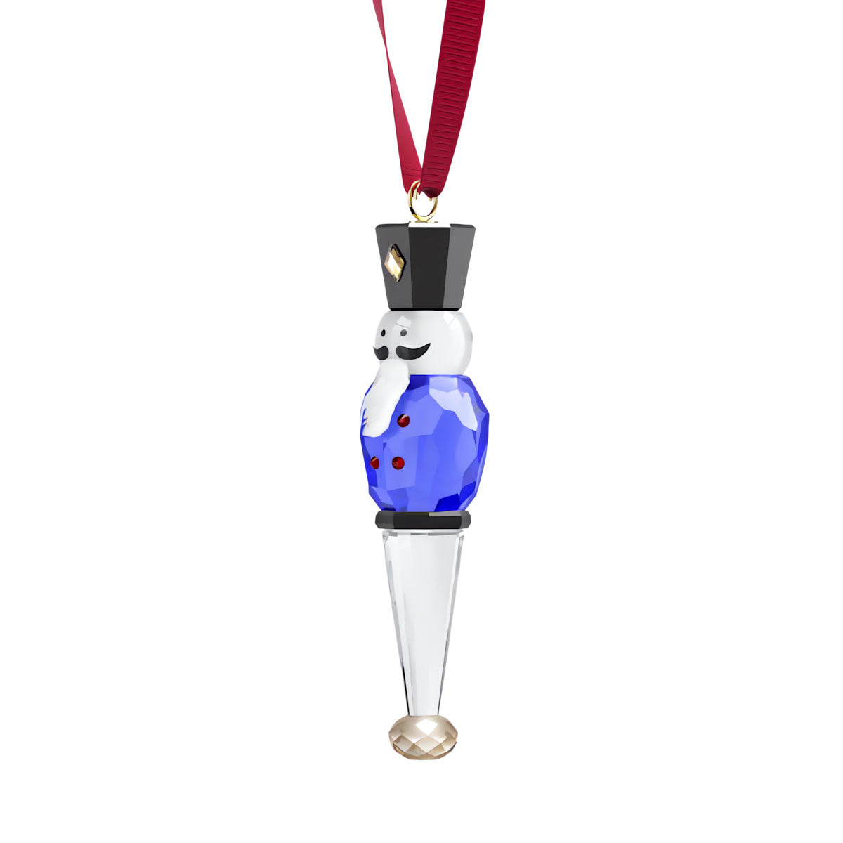 Holiday Cheers Nutcracker Ornament, Blue
