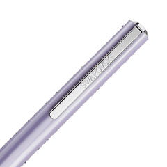Crystal Shimmer Glide ballpoint pen, Purple, Purple lacquered, Chrome plated