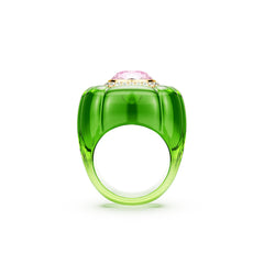 Dulcis cocktail ring, Cushion cut, Pavé, Multicolored