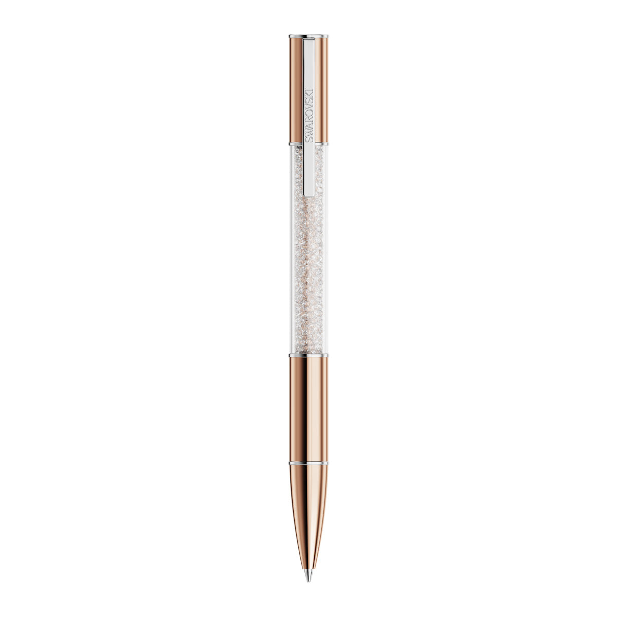 Crystalline Lustre ballpoint pen, Rose gold tone, Rose gold-tone plated