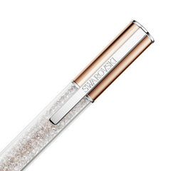 Crystalline Lustre ballpoint pen, Rose gold tone, Rose gold-tone plated