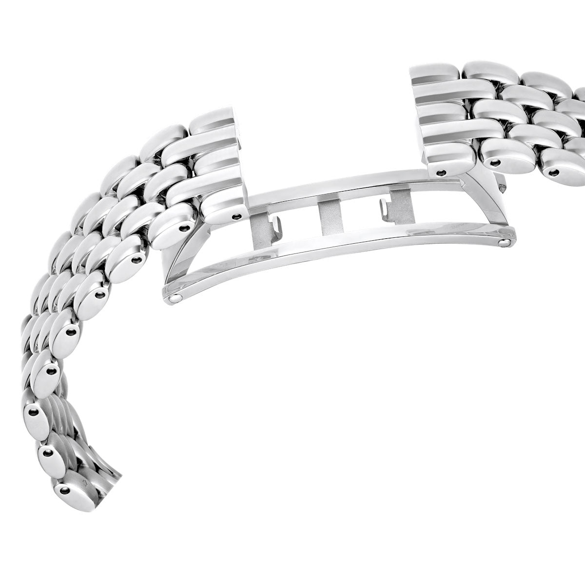 Imber watch, Swiss Made, Metal bracelet, Silver tone, Stainless steel