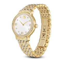 Imber watch, Swiss Made, Metal bracelet, Gold tone, Gold-tone finish