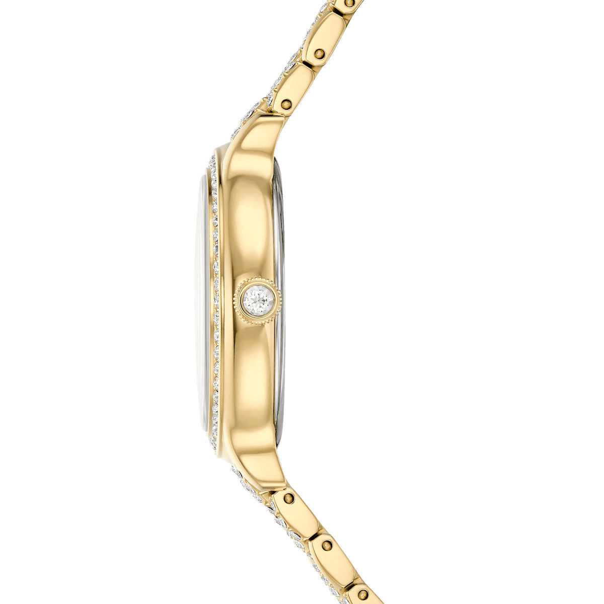 Imber watch, Swiss Made, Metal bracelet, Gold tone, Gold-tone finish