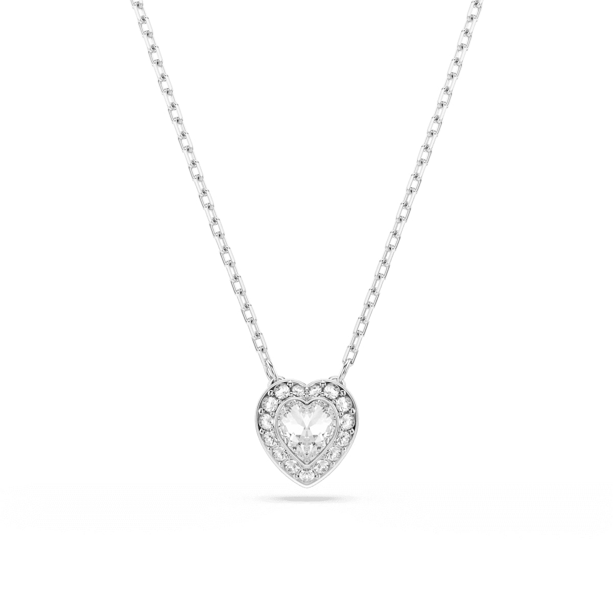 Ariana Grande x Swarovski set, Mixed cuts, Heart, White, Rhodium plated