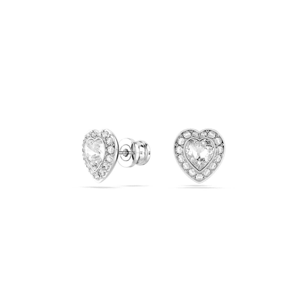 Ariana Grande x Swarovski set, Mixed cuts, Heart, White, Rhodium plated