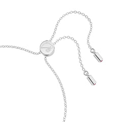 Lifelong Bow bracelet, Bow, Pink, Rhodium plated