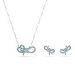 Lifelong Bow set, Bow, Blue, Rhodium plated