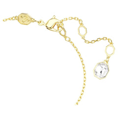 Idyllia bracelet Mixed cuts, Flower, Multicolored, Gold-tone plated