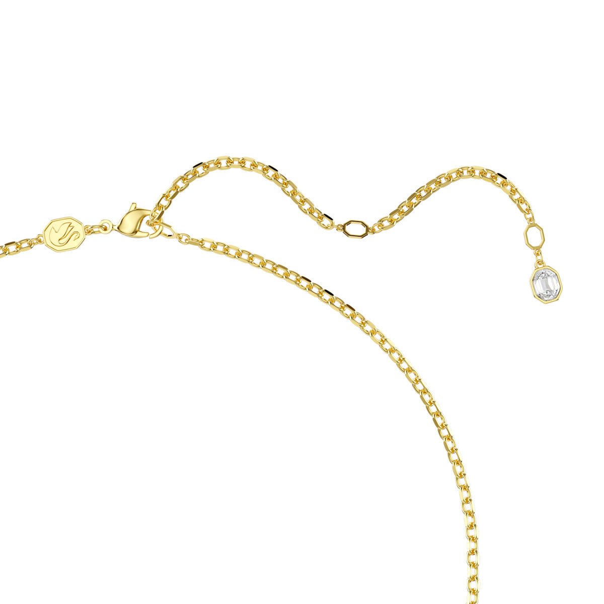 Gema pendant and brooch, Yellow, Gold-tone plated