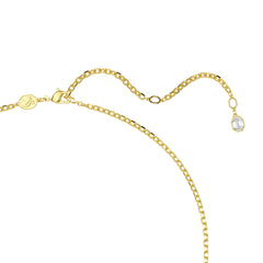Gema pendant and brooch, Yellow, Gold-tone plated