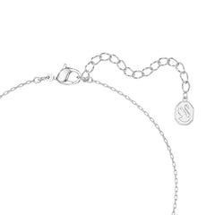 Symbolica pendant, Star, Blue, Rhodium plated