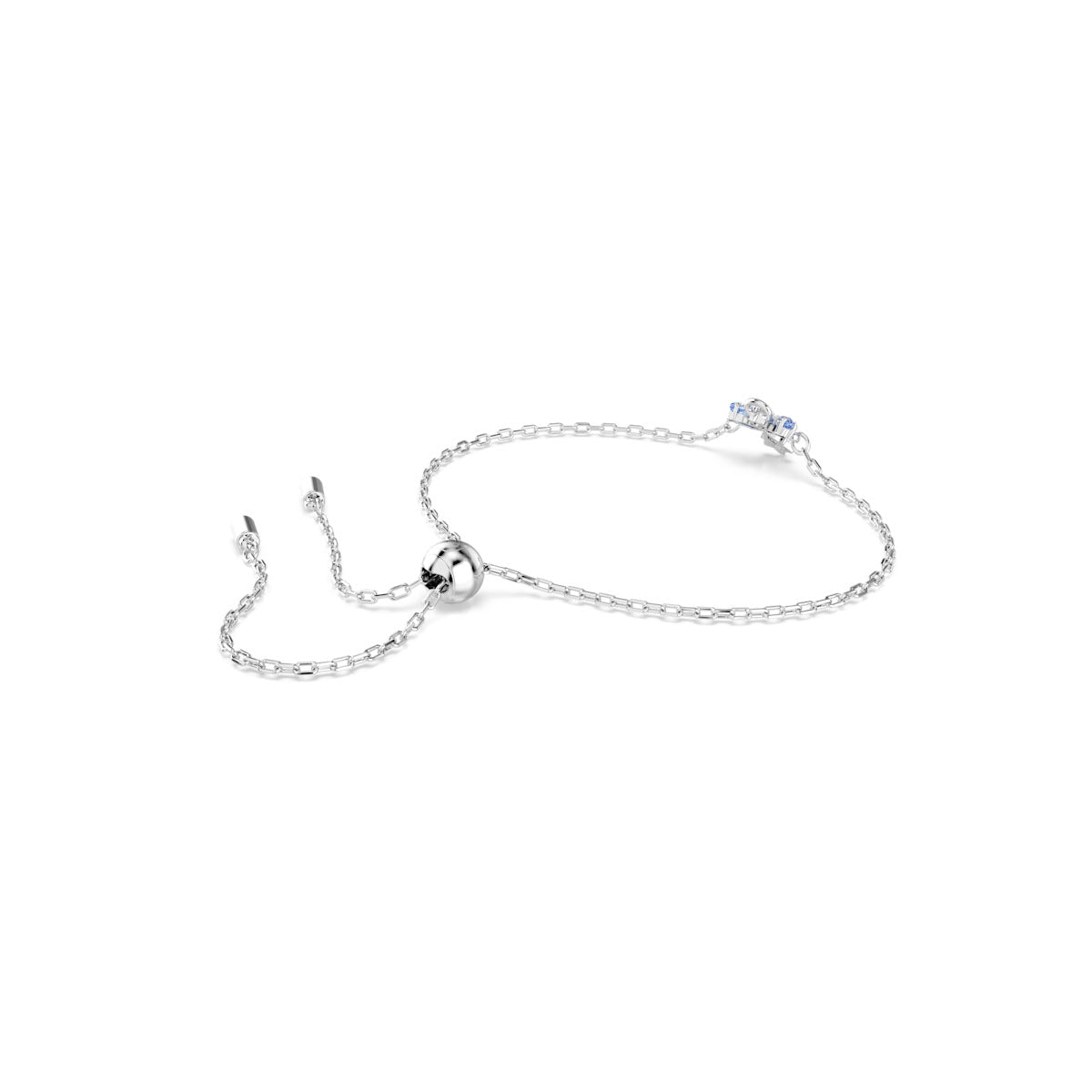 Magic bracelet, Angel, Blue, Rhodium plated