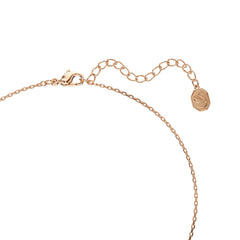 Mickey & Minnie pendant, Multicolored, Rose gold-tone plated