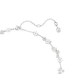 Constella set, Mixed cuts, White, Rhodium plated
