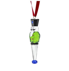 Holiday Cheers Nutcracker Ornament, Green
