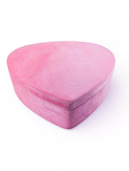 Velvet Heart-Shaped Box