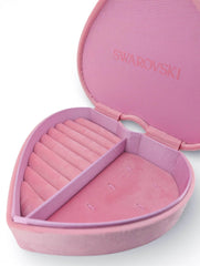 Velvet Heart-Shaped Box