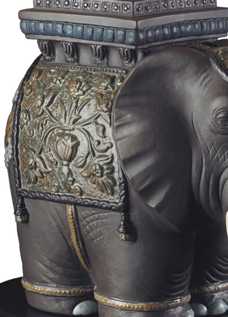 Siamese Elephant Table Lamp (US)