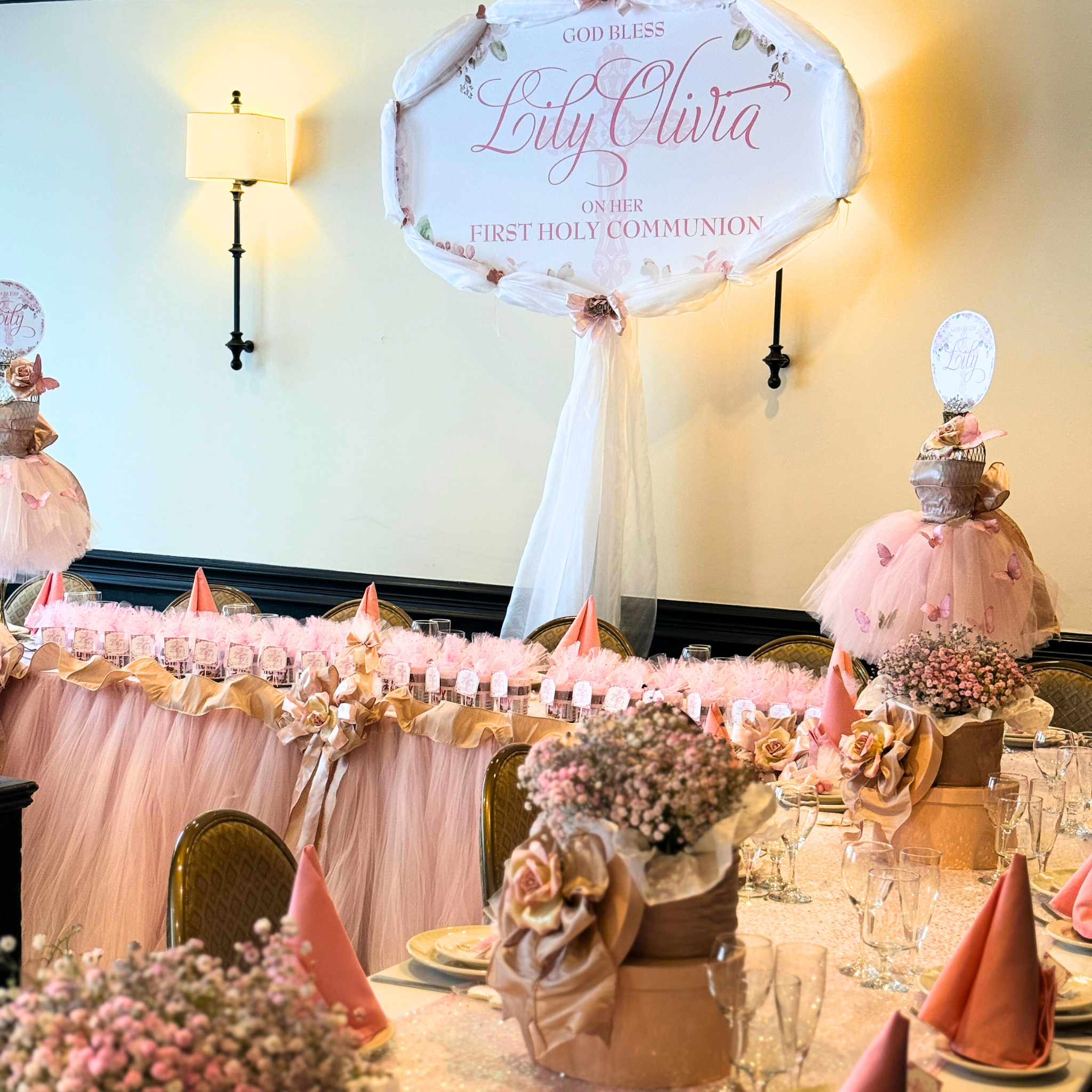 Blush Blessings Welcome Banner