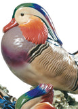 Mandarin Ducks Sculpture. Limited Edition