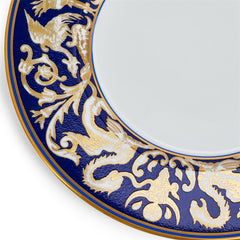 Renaissance Gold Scroll Accent Salad Plate